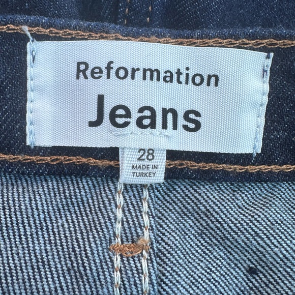 Reformation
Women's Blue Cary High Rise Slouchy Wide Leg Jeans - Picture 9 of 14